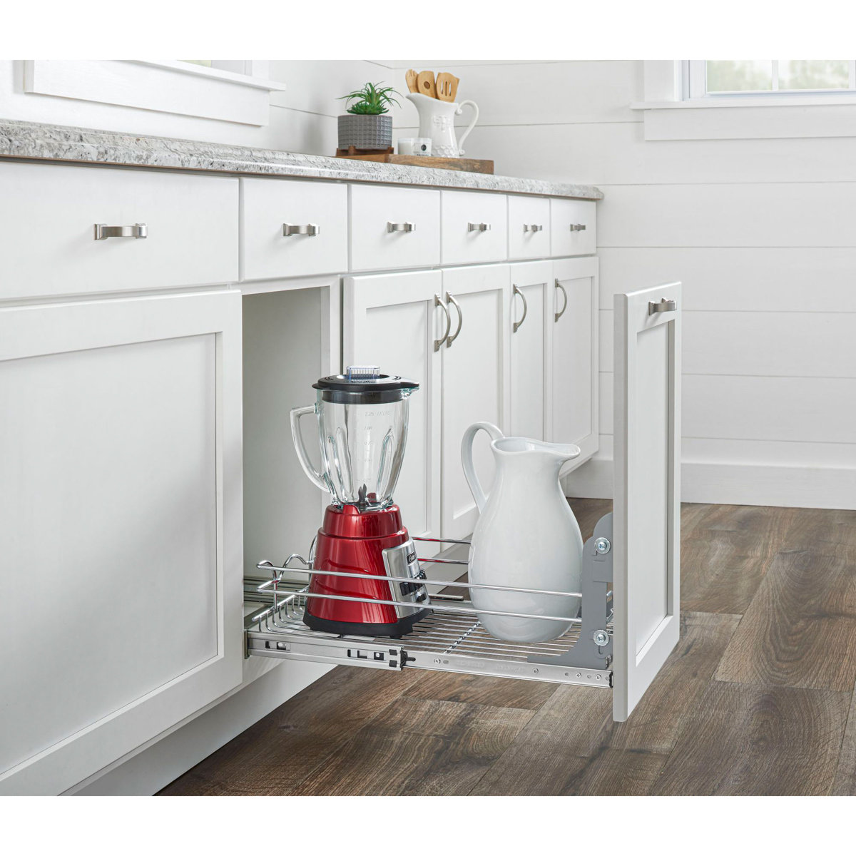 Rev-A-Shelf Cabinet Door Mount Kit for Pull Out Shelves &amp; Trash Cans ...